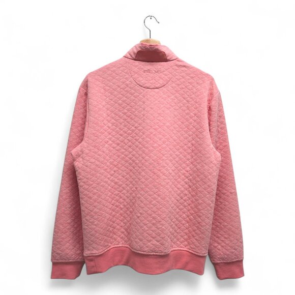 Ralph Lauren RLX Men’s Golf Concept 2 Golf Pullover Medium Pink Performance NWT - Picture 2 of 2